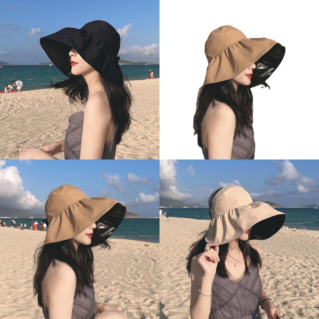 Elegant Uv Blocking Open Top Sun Hat For Women Breathable And Sun Protective