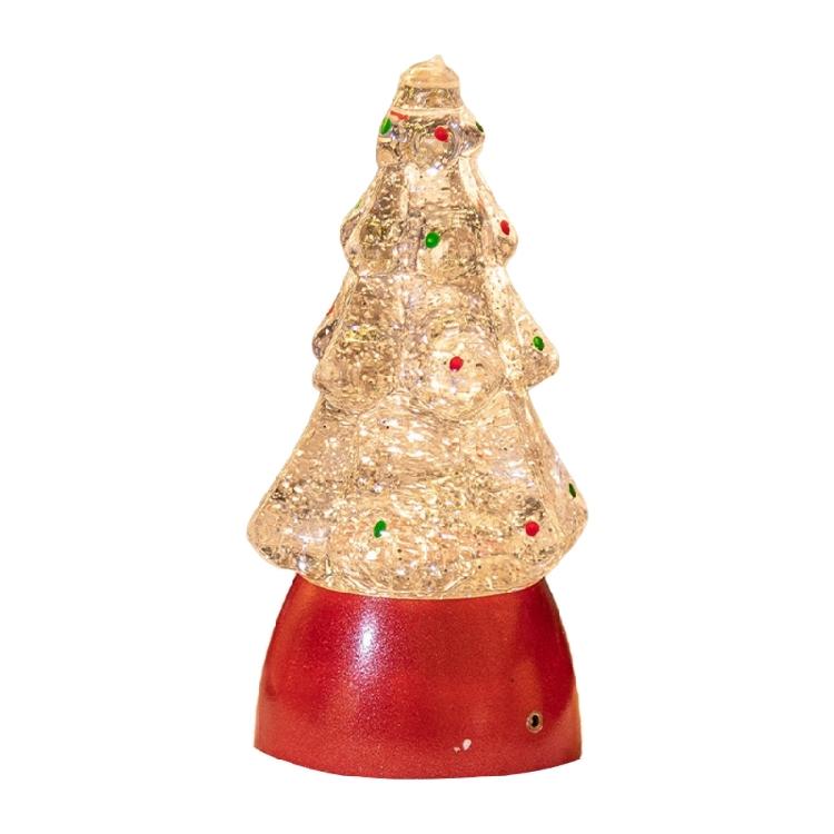 LED Light Up Christmas Tree Decoration Luminous Desktop Ornament Decors Gift