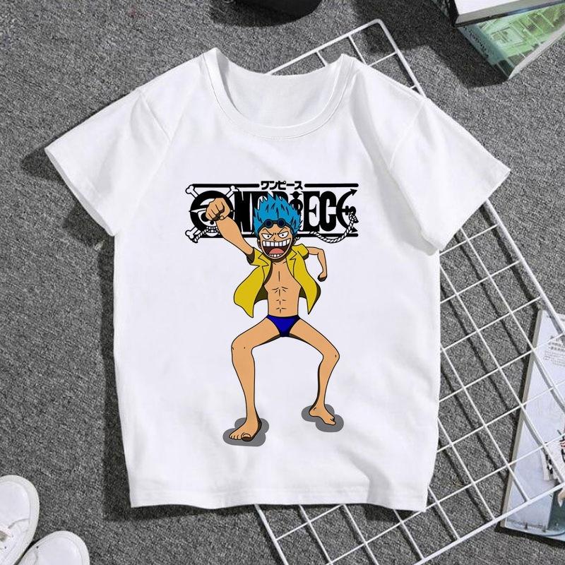 2026 One Piece Luffy Zoro Printed Cotton Shortsleeved Tshirt Cartoon Unisexs and Womens Summer Casual Versatile Top Y2k Tee