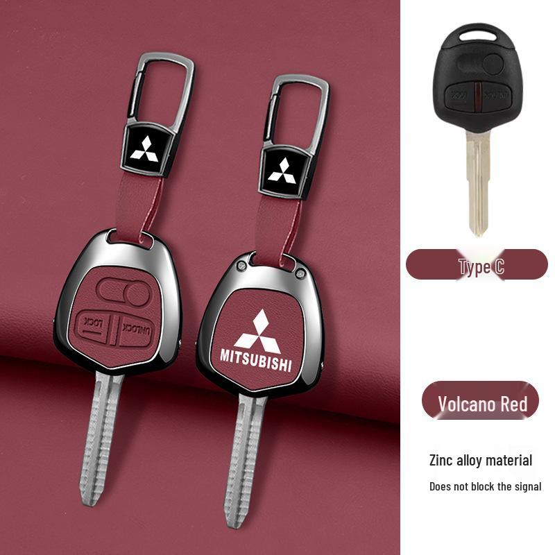 Mitsubishi Lancer Outlander Key Case - Simple Style Key Holder for L200 Pajero.