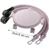 Non-slip Pilates Sliding Plate with Resistant Band Core Workout Slide Board  Workout At Home
