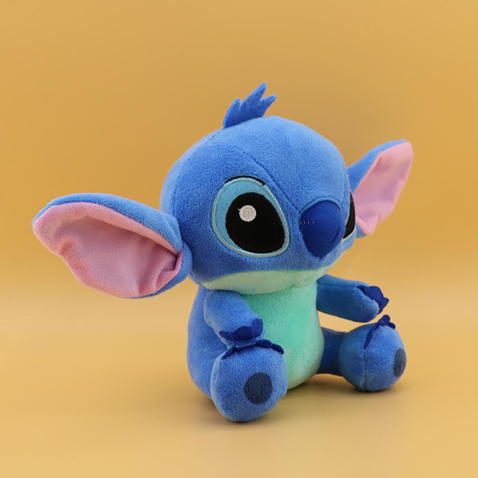 18cm Animation Stitch Plush Plush-Filled Miniatures Animation Design Playthings Kawaii Role Pendant Plush Baby Playthings Figure Kids Celebration