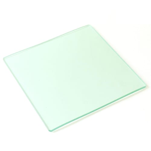 Nippon Himobutton Boeki Transparent Vinyl Sheet, Cutting Mat/Hole Punch Support, Size 200mm x 200mm, F1-112