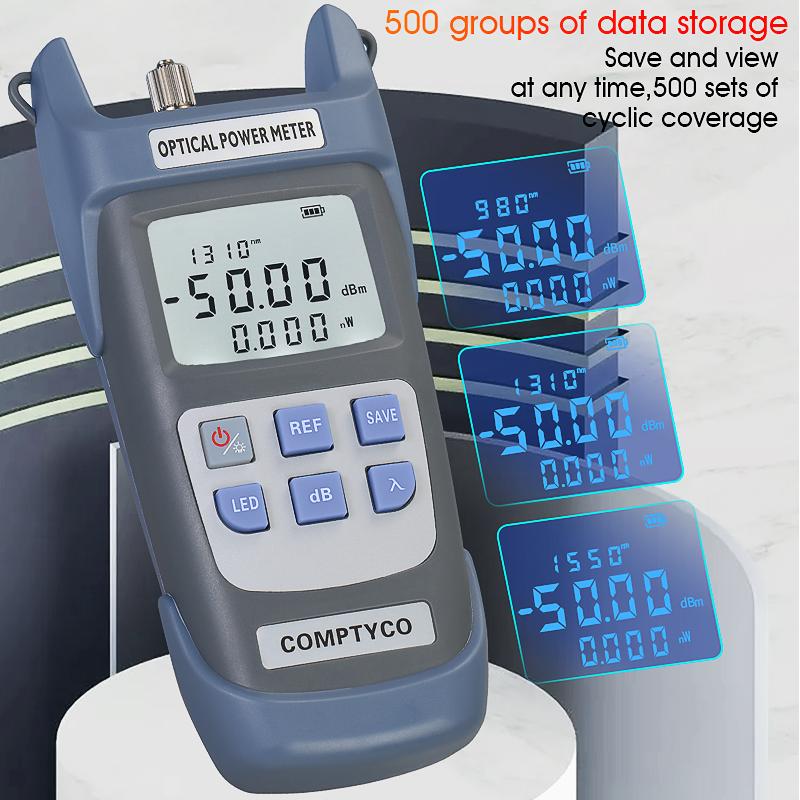 AUA-G710A/G510A FTTH Fiber Optical Power Meter Fiber Optical Cable Tester -70~+10dBm/-50~+26dBm SC/FC Connector