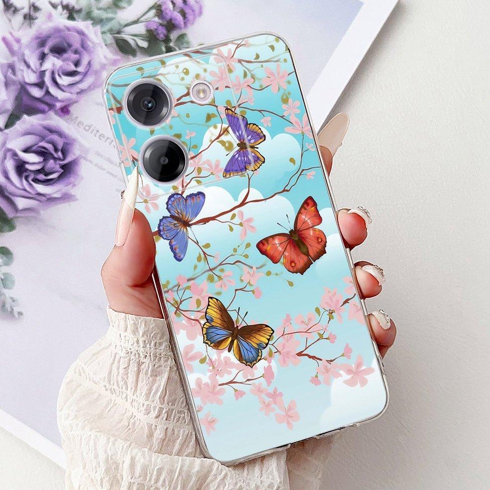 For Xiaomi Poco M7 Pro 5G Case Clear Fashion Luxury Cartoon Funny Cool Painted Soft Phone Case For Poco M7 Pro 5G Back Cover