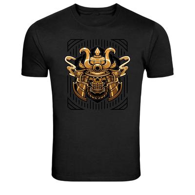 Dark Demon Mask Mechanical Graphic T Shirt Monster Tee