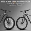 12Pcs Bicycle Spoke Reflectors Bike Reflector Tube Cycling Night Safety Reflective Bikes Wheel Rim Spoke Mount Clip Tube 80mm