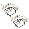 2 Sets Carburetor Repair Rebuild Kit with Sealing Components Fit for Suzuki GS500E