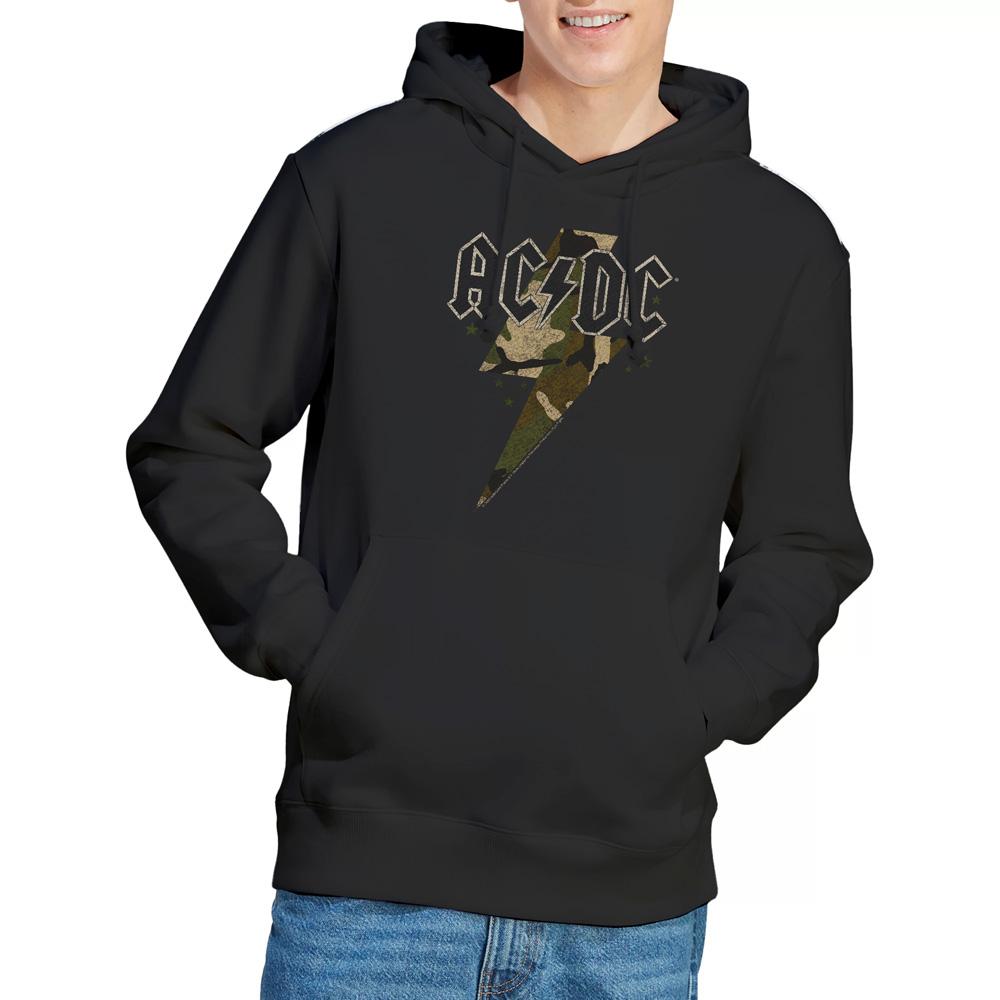 AC/DC Mens Camo Bolt Hoodie