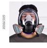6800 Large Facepiece Gas Mask: Anti-Toxic Protection for Spray Painting, Chemical Industry, Pesticide Application, Wide Field of View Dust Defense.