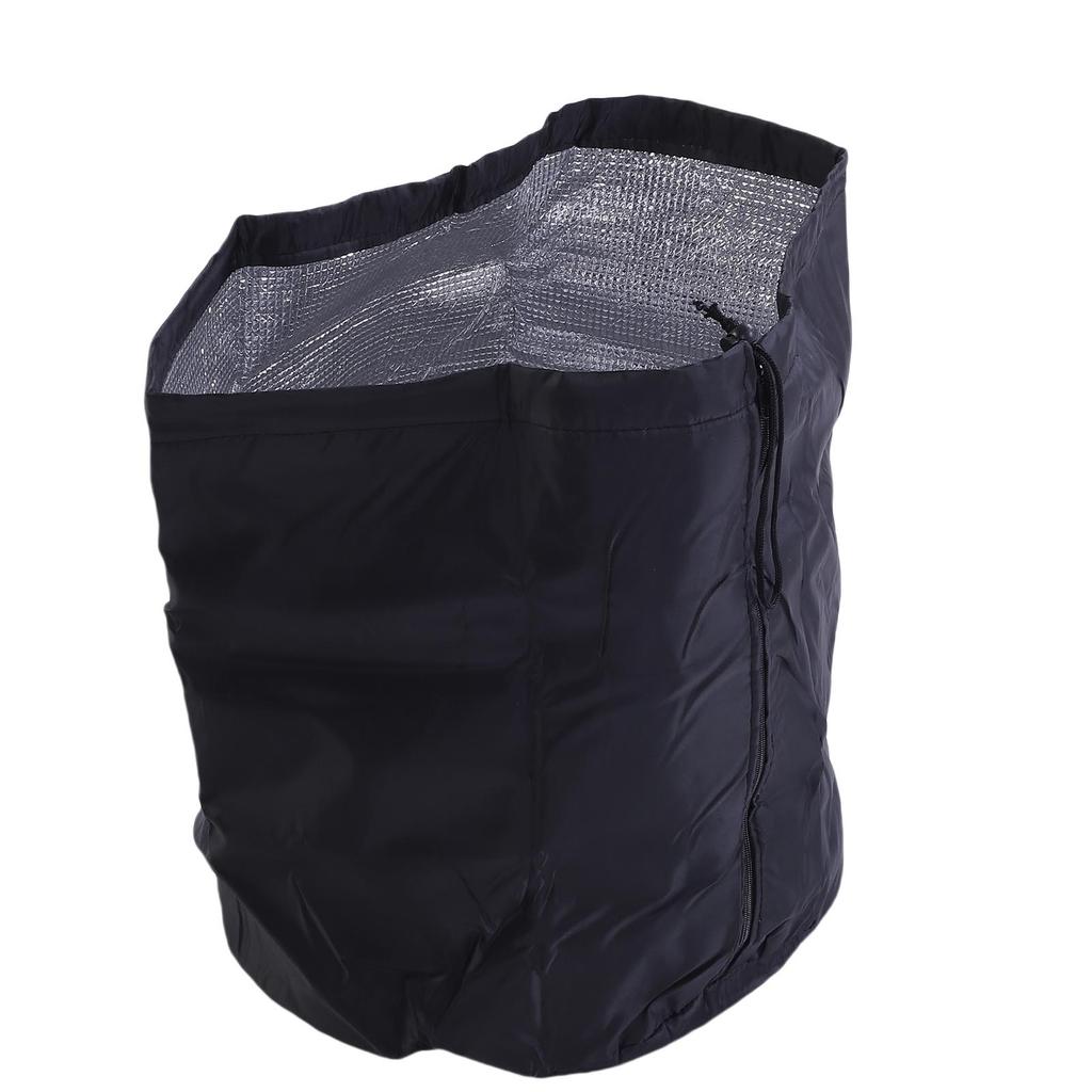 Plant Pot Protection Cover Oxford Cloth Aluminum Foil Thermal Flower Pot Protection Bag for Winter Garden Outdoor
