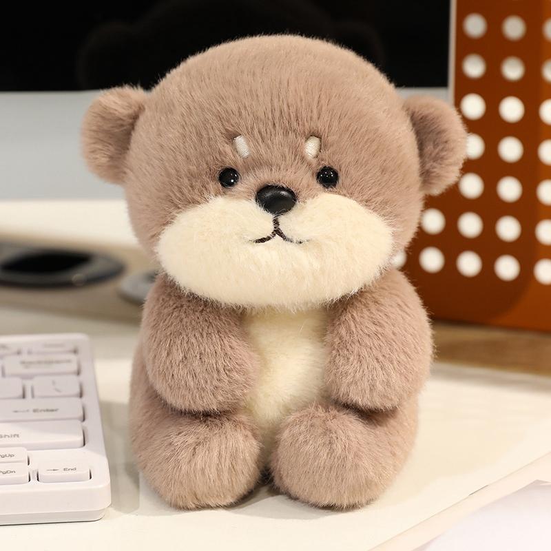 Aranyos Ülő Állatok Vörös Panda Róka Lusta Macska Puha Plüss Babák Töltött Kapibara Malac Plüss Játékok Gyerekeknek Ajándékok