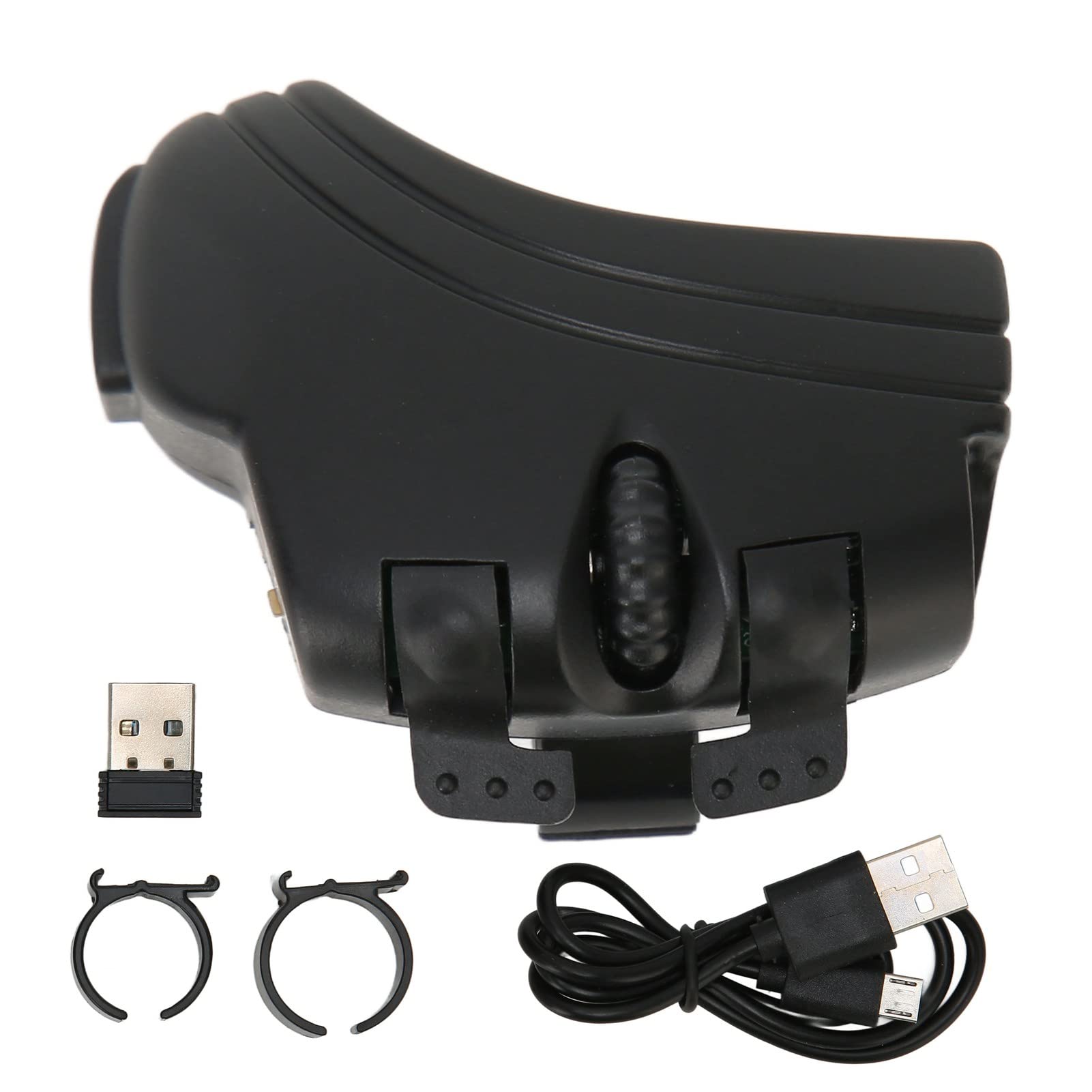 

Wireless Finger Ring Mouse for Business and Office Use, 1000DPI, 2.4GHz, Stable Connection, Ergonomic Design, Compact and Portable, Built-in Lithium