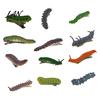 Lifelike Insect Hair Pins Halloween Caterpillar Clips, Hand Painted Reptile Clip Headpiece, Fashionable Clips for Daily Use Spooky Party Accessories,