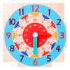 Children's Montessori Math Clock - Teaching Aid for First Grade Time Recognition