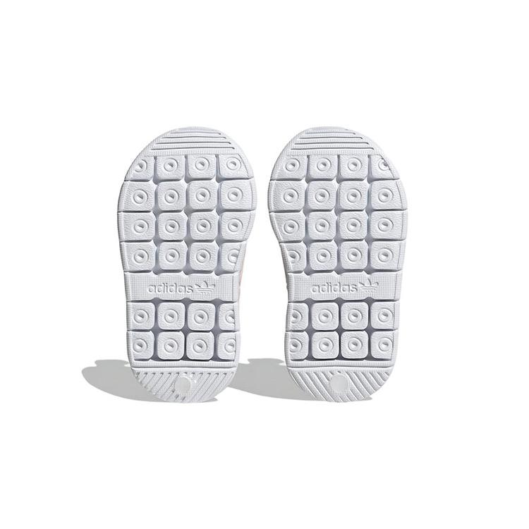 Adidas Originals 360 Sandals Elastic Band Children's Sandals Pink White Kids' FZ5617