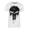 Marvel Punisher Skull Men's White T-Shirt