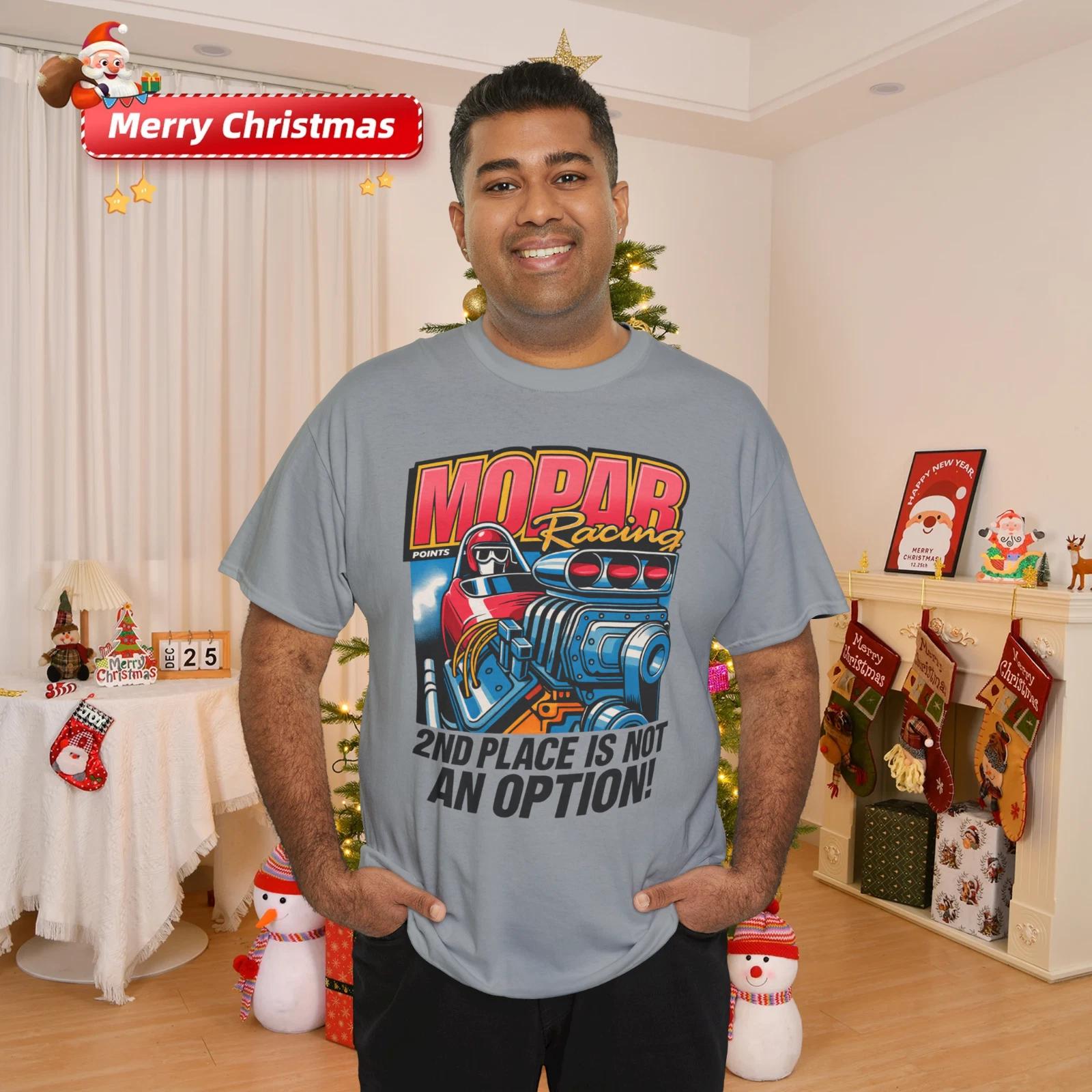 

Vintage Mopar Racing Tee 2nd Place is Not an Option T-Shirt 3XL