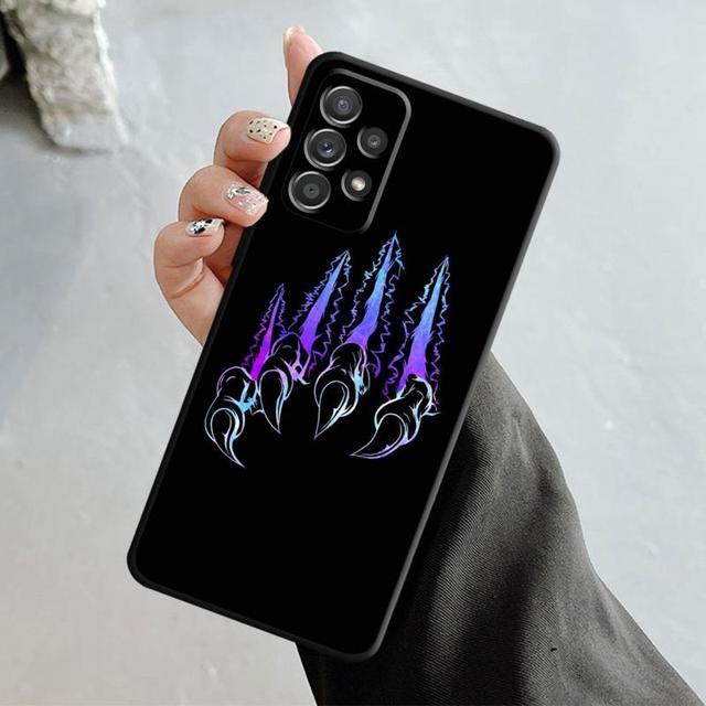 

Чехол для телефона с маской самурая дракона и волка для Samsung Galaxy A14 A73 A53 A71 A51 A31 A33 A22 A12 A21s A13 A32 A52s A72 A52 A23 Samsung A73 5G