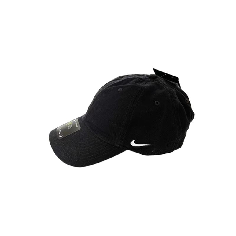 Nike Cotton Baseball Caps Unisex Black Casual CZ6408-010