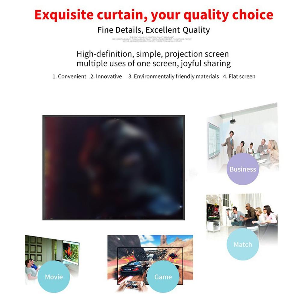 Buy Tech Giant Led Projector Screen Portable 169 Polyester Outdoor