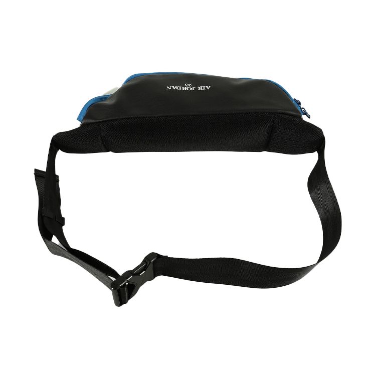 Jordan Metallic Flying Man Logo Polyester Crossbody Chest Bag Unisex bags Black White Blue 9A0188-459