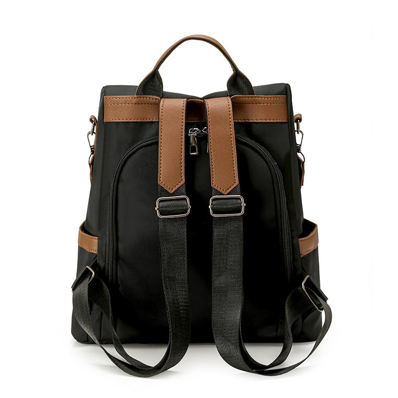 Women's Tassel Backpack Large Capacity Three-Use Shoulder Bag