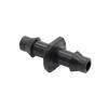 1/4" Double Barb Straight Water Hose Connectors Agricultural Garden Irrigation Hose Fittings Industrial Cooling System 50 Pcs