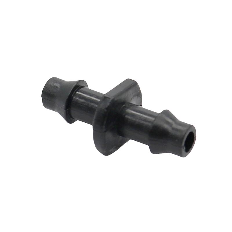 1/4" Double Barb Straight Water Hose Connectors Agricultural Garden Irrigation Hose Fittings Industrial Cooling System 50 Pcs