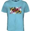 State Maryland Vintage Flag Unisexs T Shirt Tee Shirt Xs S M L Xl 2xl