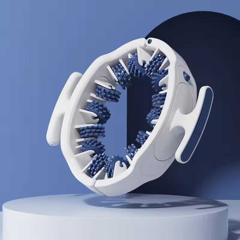 Ring Leg Massager Massage Roller Detachable Handles for Full Body Neck Shoulder Abdominal Muscle Slimming Relaxation