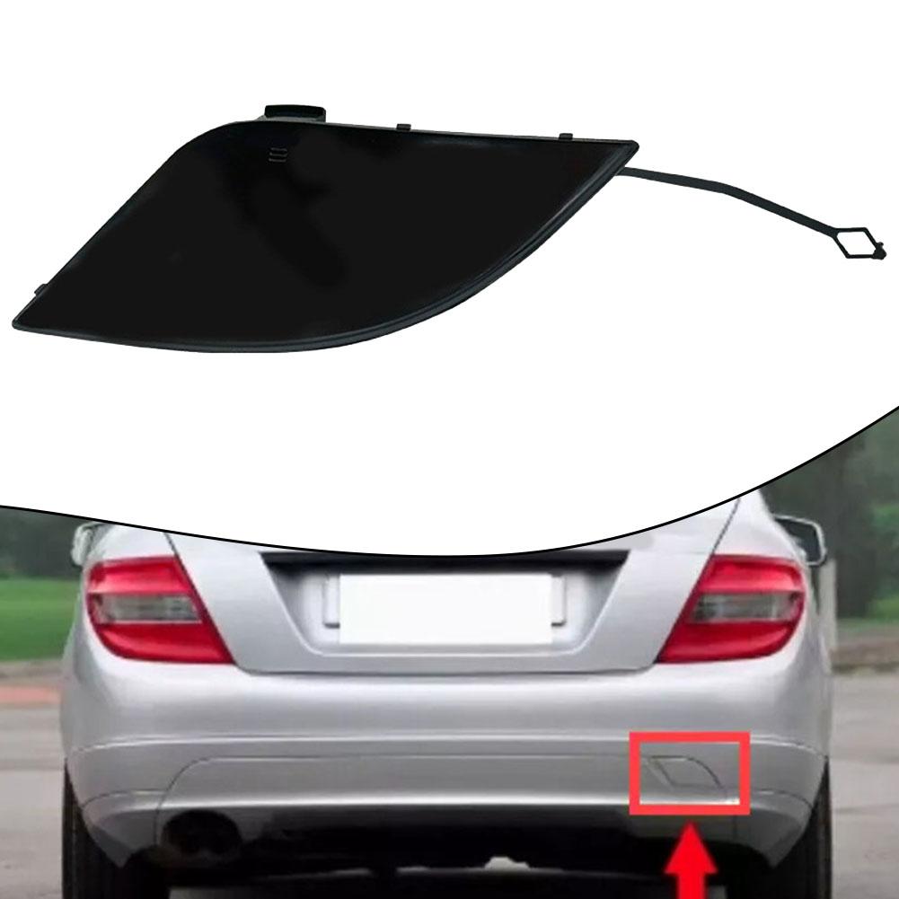 Car Rear Bumper Tow Hook Cover Eye Cap For Mercedes C Class W204 Saloon Sedan Plastic 2048850823 Exterior Replace Parts