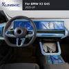 TPU Genomskinlig skyddsfilm för BMW X3 G45 2025-UP GPS-navigering Hastighetsmätare Interiörskärm Växel Anti-repa