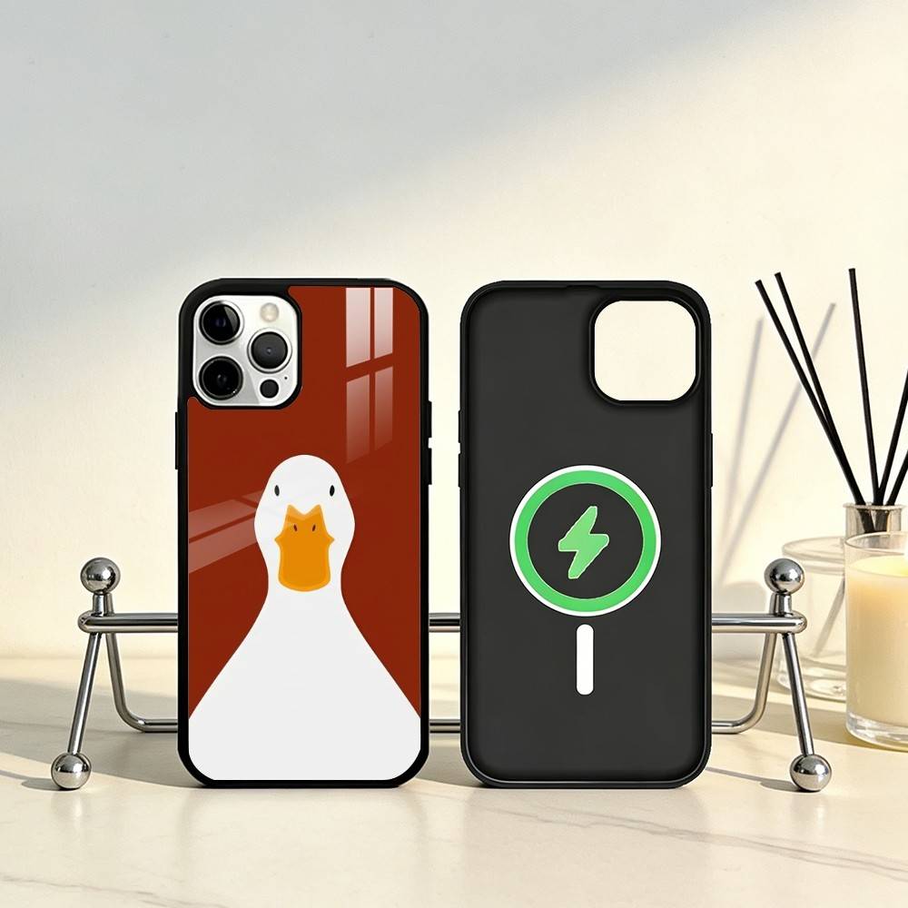 

Cartoon Cute G-Goose Phone Case For iPhone17,16,15,14,13,12,11 Plus,Pro Max Magnetic For Magsafe Wireless Charging iPhone16