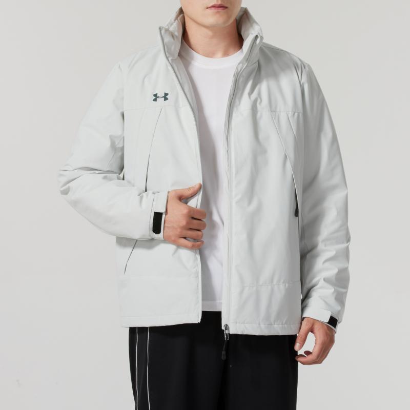 Men's Jacket Under Armour Puffer Jacket Unisex White