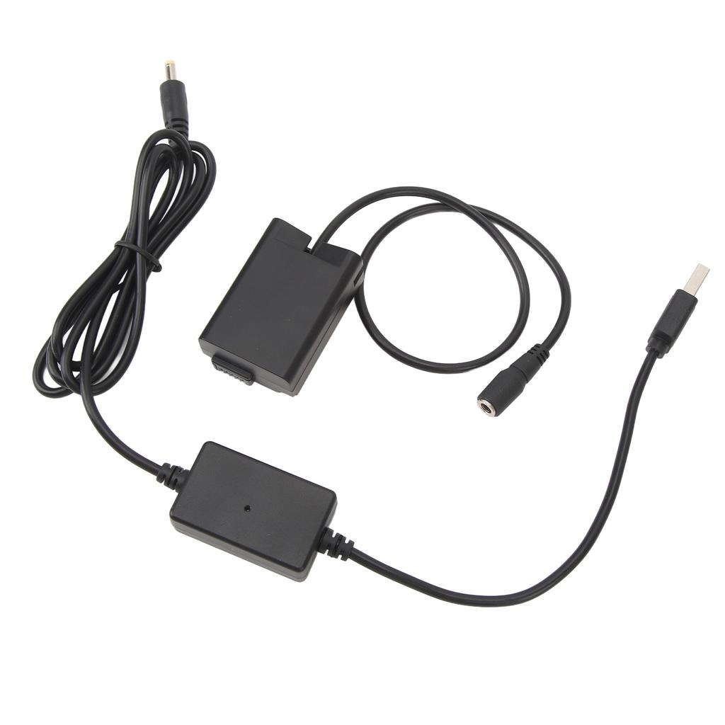 Camera Dummy Battery EN EL25 Fully Decoded Continuous Power Supply USB Interface PCM Safety Protection Coupler Charger for Z50 ZFC Z30