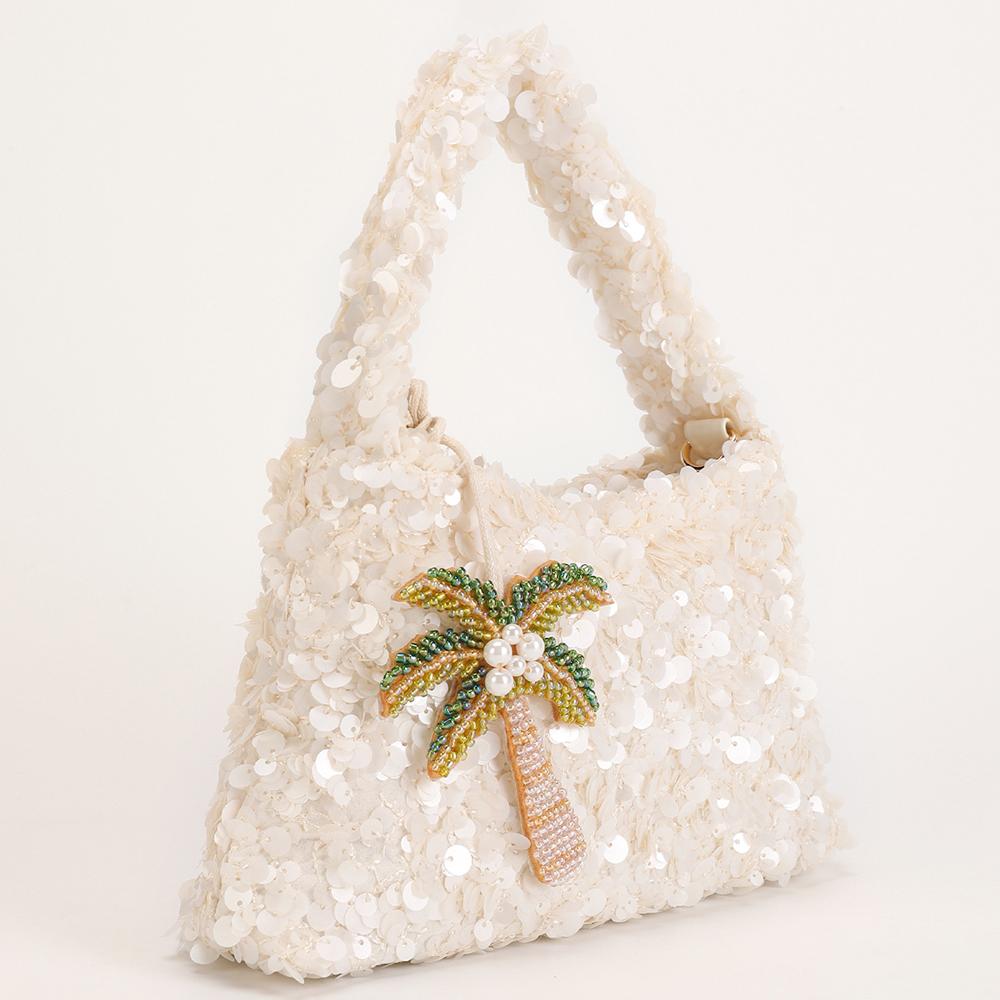 New Sparkling Sequin Large Capacity Tote Bag, 2026 New Dopamine Style Shoulder Bag for Women, Perfect for Daily Use and Parties
