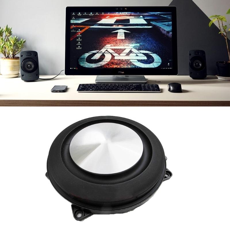4 Inch Bass Radiator Passive Speaker Aluminum Brushed Low Frequency Loudspeaker Diaphragm Vibration Plate For Harman