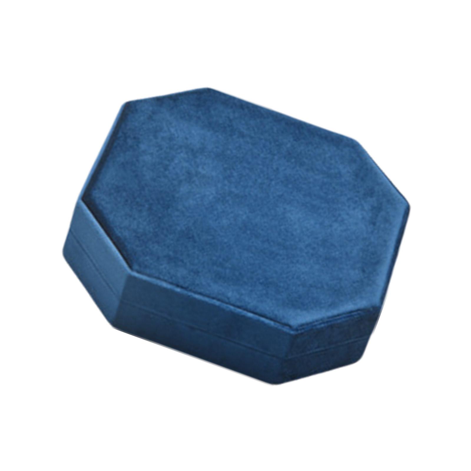 Portable Jewelry Organizers Jewelry Display Box Earrings Box Rings Case Necklaces Box Travel Storage Case Velvets Texture