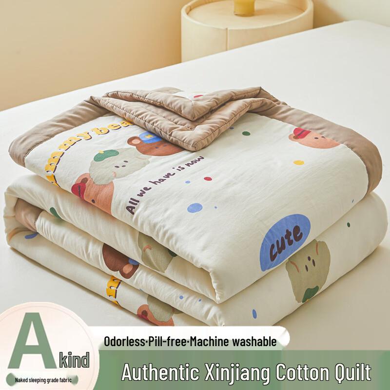 

Retro Bear Summer Cooling Quilt