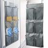 6 Pockets Shoe Rack High Bearing Capacity Folded Shoe Organizer Storage Space-saving Door Hanging Shoe Rack Bedroom Supply