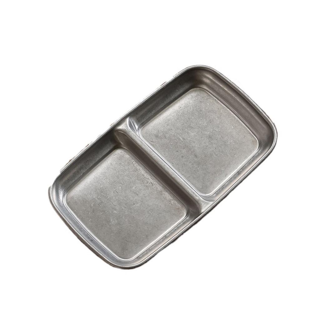 2 Stück Unregelmäßige Form Koreanische Soßenschale Industrieller Stil Gewürztablett Dip-Tablett Snack