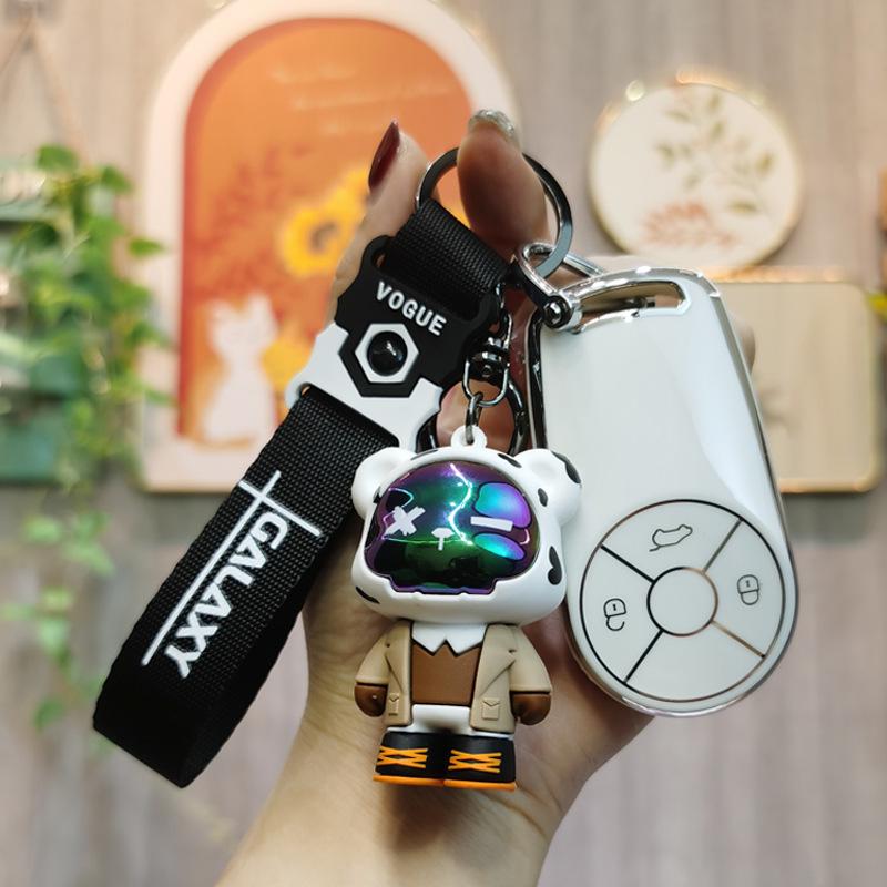Compatible Key Case for ORA Good Cat, Black Cat R1, White Cat R2 - High-End Car Remote Shell for Men and Women