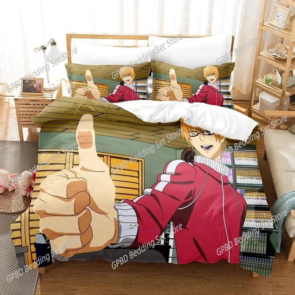 Anime Bakuman 3D NEW Duvet Cover Pillowcase Bedding Set Adult Boy Girl Bedroom Decoration Children Single Double Large