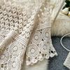 French Style Elegant Women's Lace Top & High-Waisted Skirt Set