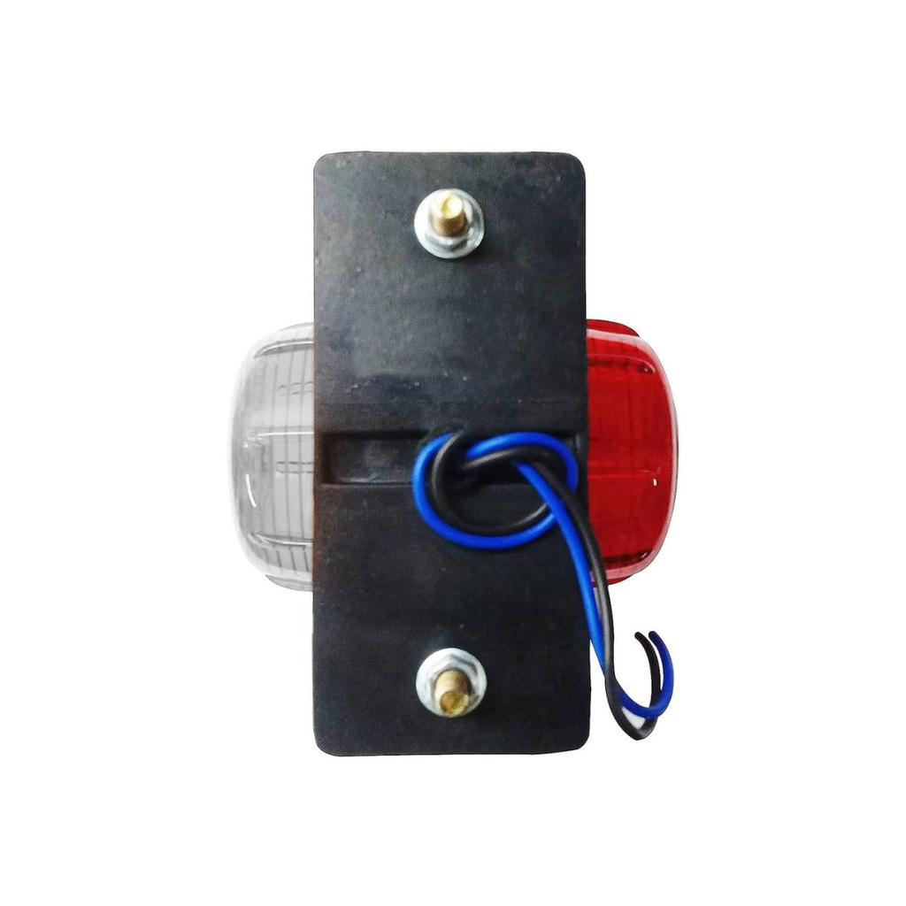 APSMOTIV Lite Green LED Marker Top Roof Running Lights Red/Clear Replacement for Trucks, Trailers, Semi-trailer, Truck, Special Vehicle