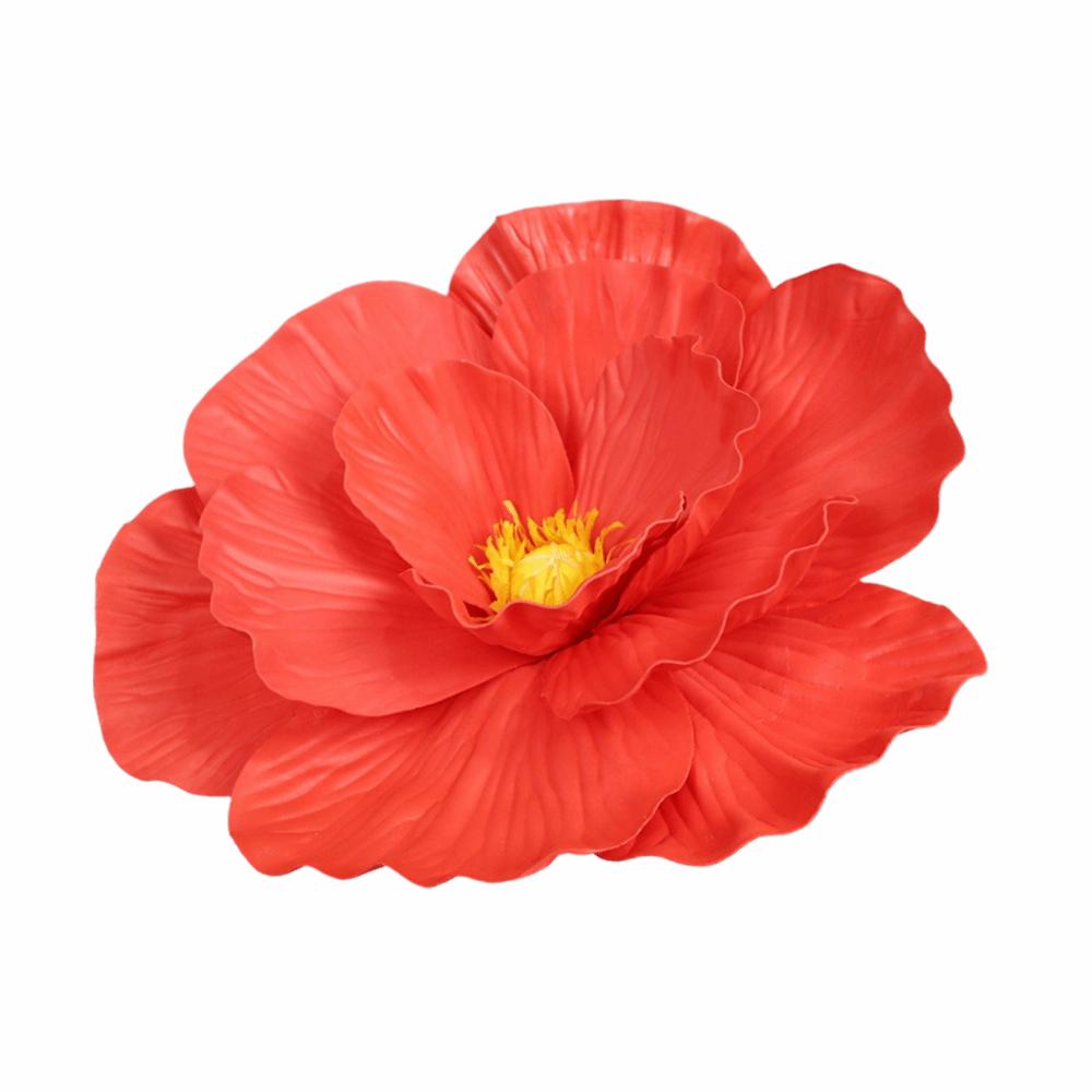 Fleur Artificielle 40cm Fleurs Artificielles Usage Extérieur Fleur en Mousse PE Grande Taille Matériau Mousse Arrière-plan Photobooth Arrière-plan Mariage