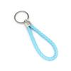 UNI STONE Selectable Color Key Ring Braided Strap Leather Holder