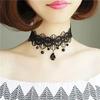 Lace Choker Necklace for Women - Versatile Clavicle Chain with Fake Collar Accessory