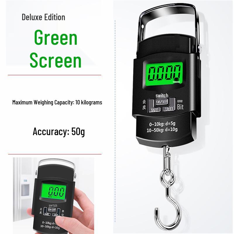 High-Precision Portable Fishing and Vegetable Scale: Compact Handheld Electronic Gram Scale